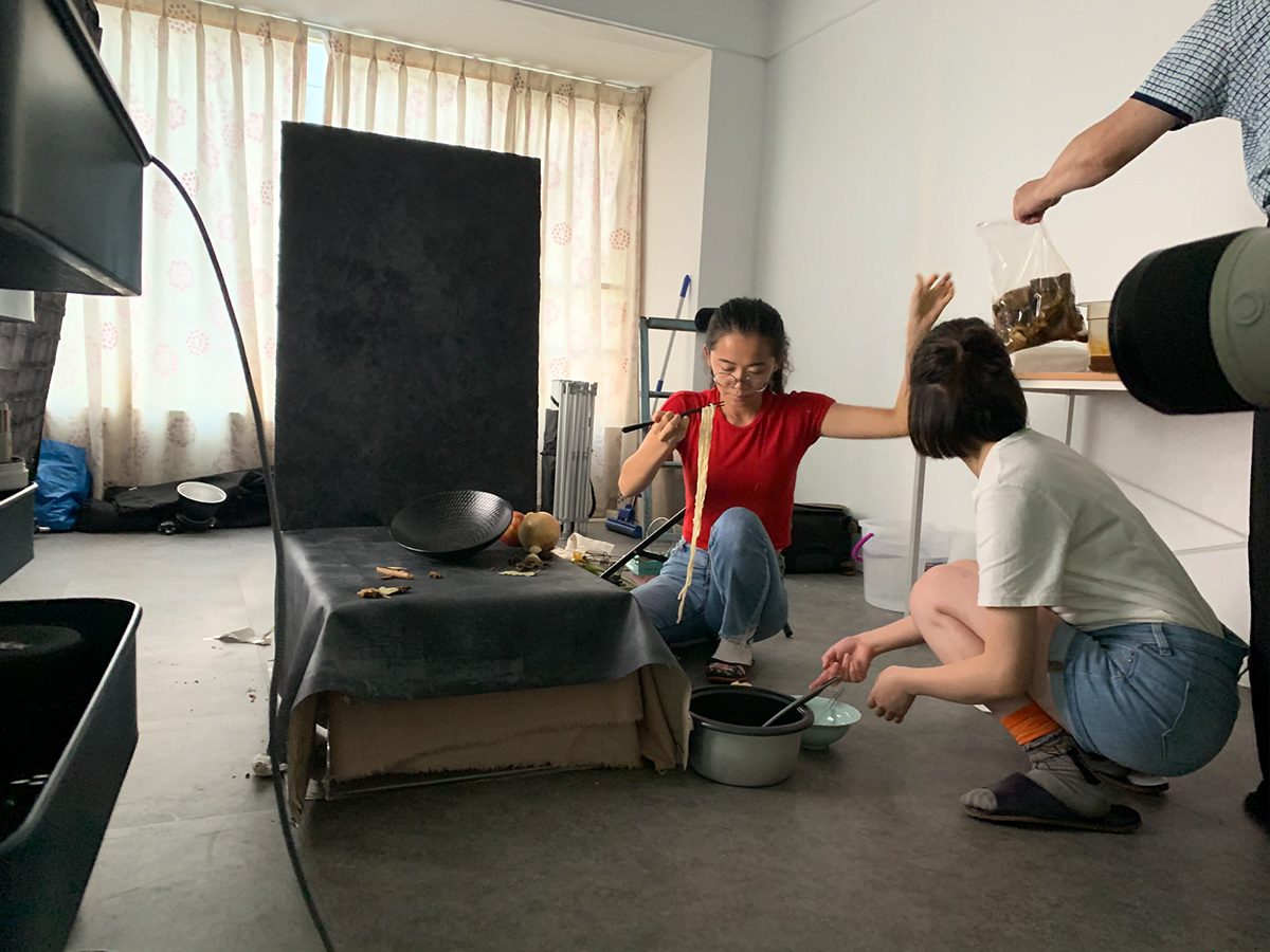 團隊在攝影現場