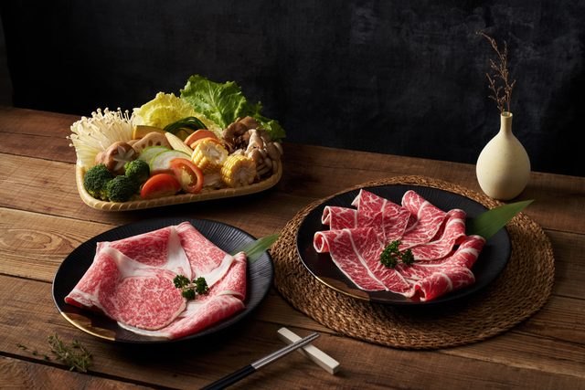 肉品與蔬菜盤